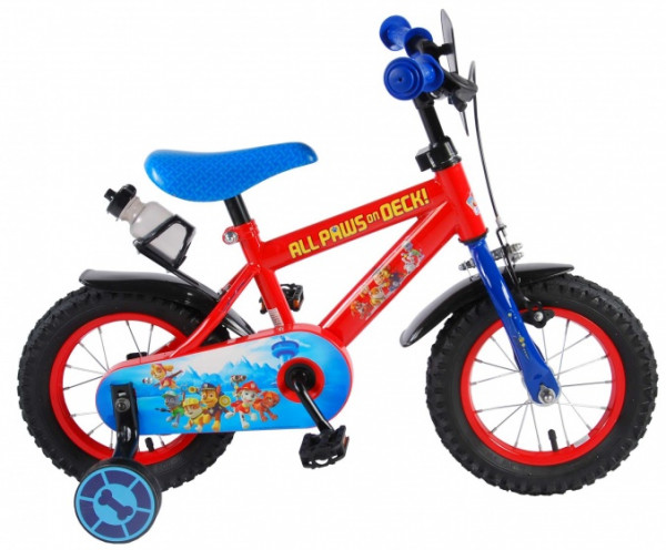 Paw Patrol 12 Zoll 21,5 cm Jungen Rücktrittbremse Rot