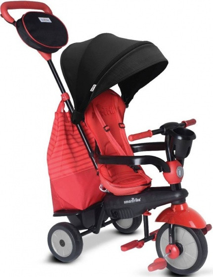 4-in-1 driewieler Swing DLX Junior Rot