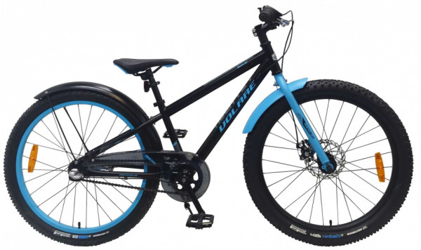 Rocky 24 Zoll 31,75 cm Jungen 3G Rücktrittbremse Blau/Schwarz