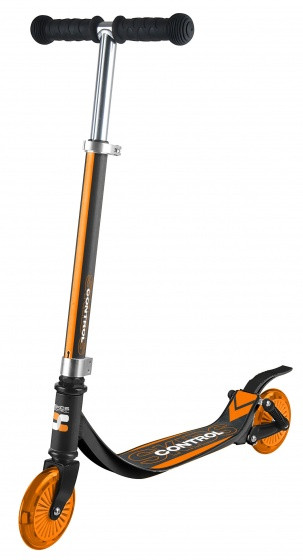 125mm Junior Fußbremse Schwarz/Orange
