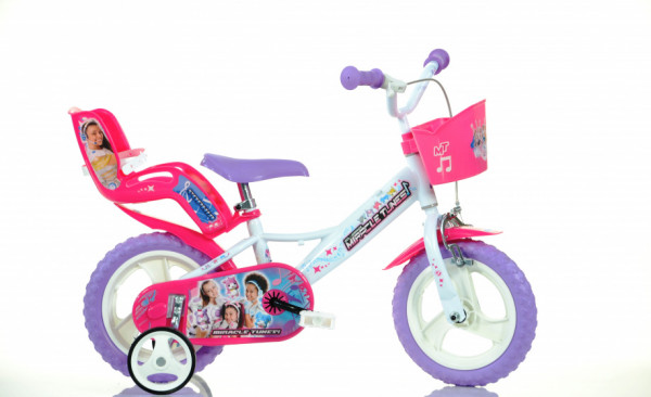 Miracle Tunes 12 Zoll 20 cm Mädchen Über Treppen Weiß/Violett