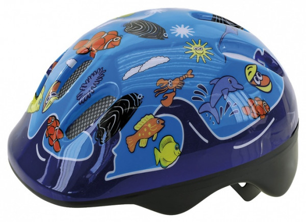 Fahrradhelm Sea World Blau Größe 52/56 cm