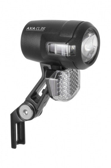 frontleuchte Compactline 20 Schalter LED Dynamo schwarz