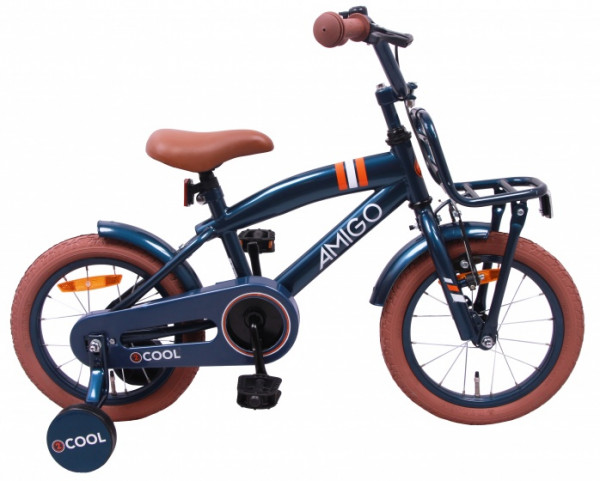 2Cool 14 Zoll 23 cm Jungen Rücktrittbremse Blau