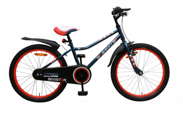 Booster 20 Zoll 28 cm Jungen Rücktrittbremse Blau
