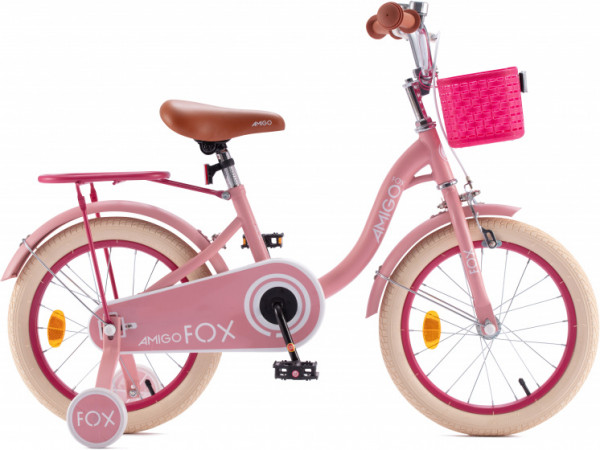 Fox 12 Zoll 20 cm Mädchen Rücktrittbremse Rosa