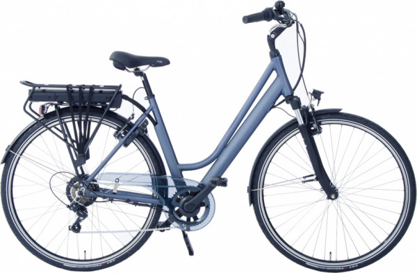 Rio 28 Zoll 46 cm Damen 7G Felgenbremse Mattblau/Grau