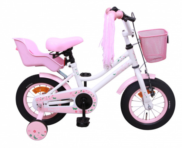 Magic 12 Zoll 21 cm Mädchen Rücktrittbremse Weiß