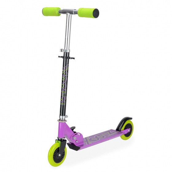 Folding Kick step Junior Fußbremse Violett