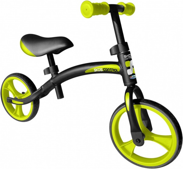 loopfiets 10 Zoll Junior Schwarz/Grün