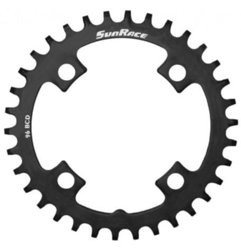 Crmx kettenblatt BCD-96 mm Stahl 34T schwarz
