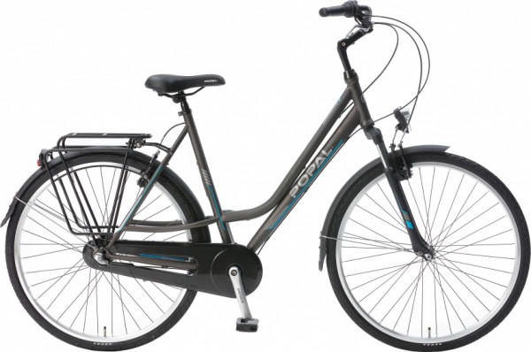 CityFlex 28 Zoll 50 cm Damen 3G Felgenbremse Grau