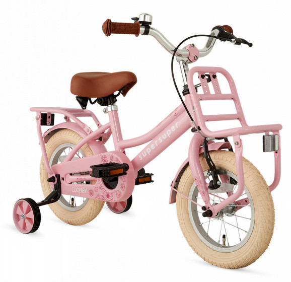 Cooper 12 Zoll 21,5 cm Mädchen Rücktrittbremse Rosa