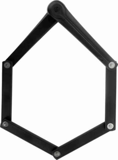 faltschloss Fold pro 100 cm mit Halter schwarz