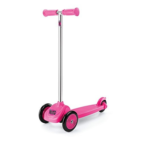 3-wiel kinderstep Xoo Mini Junior Fußbremse Rosa