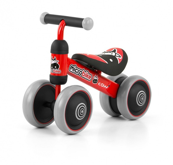 Loopfiets Micro koe Junior Rot/Schwarz