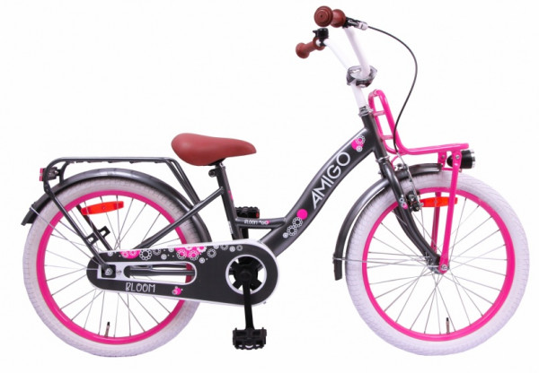 Bloom 20 Zoll 29 cm Mädchen Rücktrittbremse Grau
