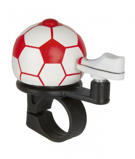 Bell Mini-Fußball Weiss ROT