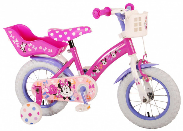 Minnie Cutest Ever! 12 Zoll 23 cm Mädchen Rücktrittbremse Rosa/Violett