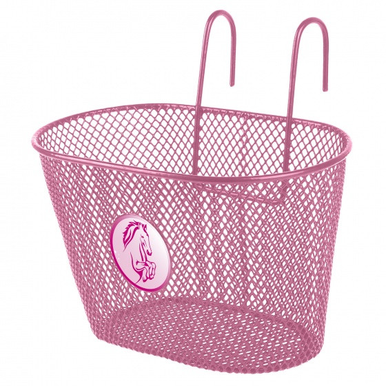 fahrradkorb 5 Liter Pferd rosa