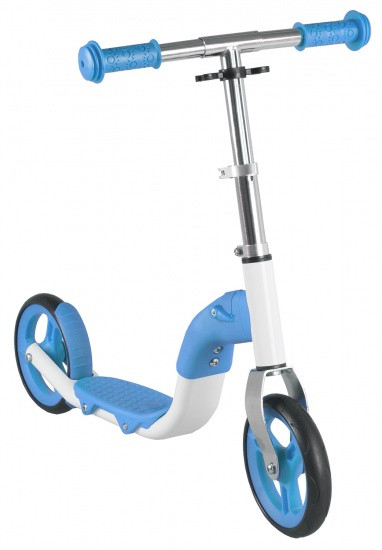 Loopfiets en Step 2in1 Junior Fußbremse Blau/Weiß