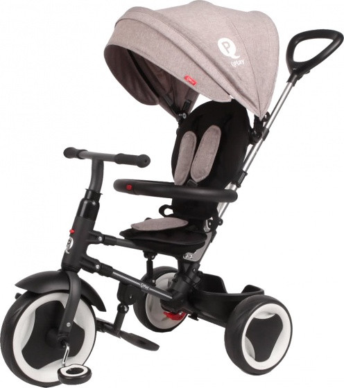 driewieler Rito Deluxe Junior Schwarz/Grau