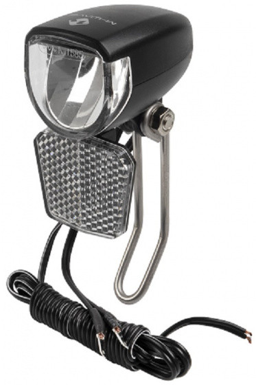 scheinwerfer Apollon D 30 dynamo LED Edelstahl schwarz
