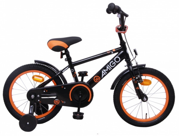 Sports 16 Zoll 25,4 cm Jungen Rücktrittbremse Schwarz