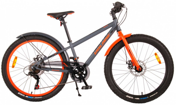 Rocky 24 Zoll 31,75 cm Jungen 6G Mechanische Scheibenbremse Grau/Orange