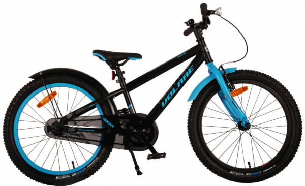 Rocky 20 Zoll 26,7 cm Junior Rücktrittbremse Schwarz/Blau