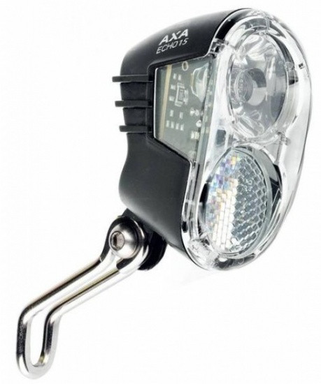 Scheinwerfer Echo LED 15 Lux Car Dynamo schwarz