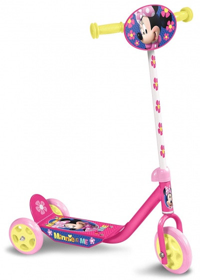 Minnie Mouse 3-wiel kinderstep Mädchen Fußbremse Rosa/Gelb