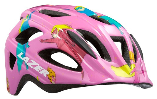kinderhelm P'NutSupergirl Insekt Junior 46-50 cm rosa