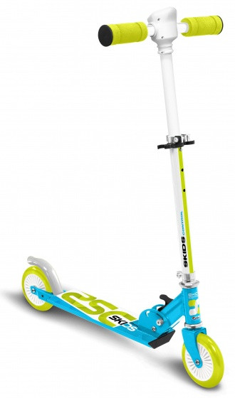 vouwstep Junior Fußbremse Hellblau/Hellgrün