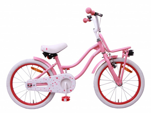 Superstar 18 Zoll 24 cm Mädchen Rücktrittbremse Rosa