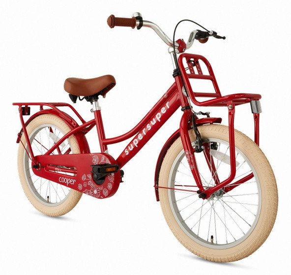 Cooper 18 Zoll 28 cm Mädchen Rücktrittbremse Rot