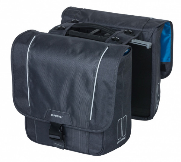 doppelte Fahrradtasche Sport Design MIK 32 Liter anthrazit - 17788