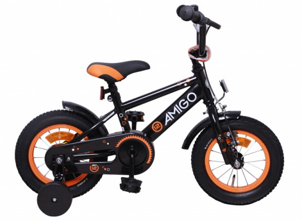 Sports 12 Zoll 20 cm Jungen Rücktrittbremse Schwarz