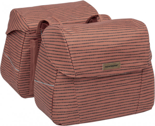 doppel-Fahrradtasche Joli Nomi 37 Liter rot - 256.183