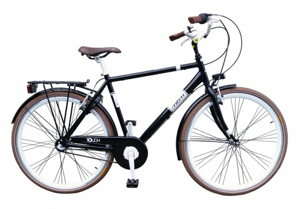 Touch 28 Zoll 54 cm Herren 3G Felgenbremse Schwarz