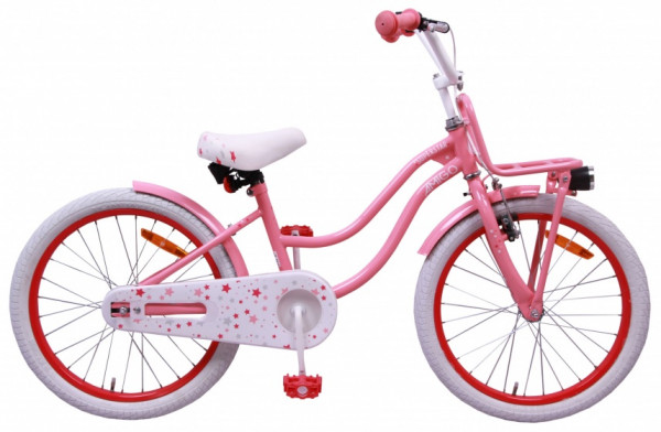 Superstar 20 Zoll 28 cm Mädchen Rücktrittbremse Rosa